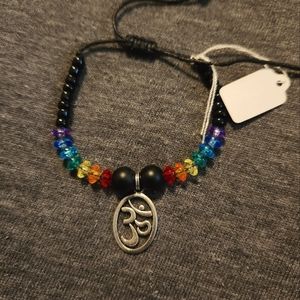 Handcrafted adjustable bracelet